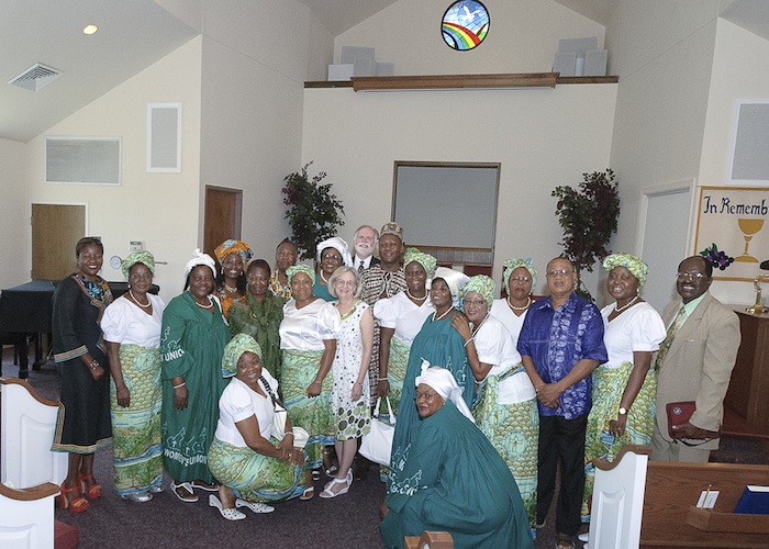 Cameroon visitors 2012 group